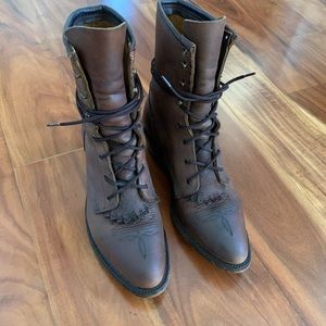 Ropers with Aztec embroidered emblem